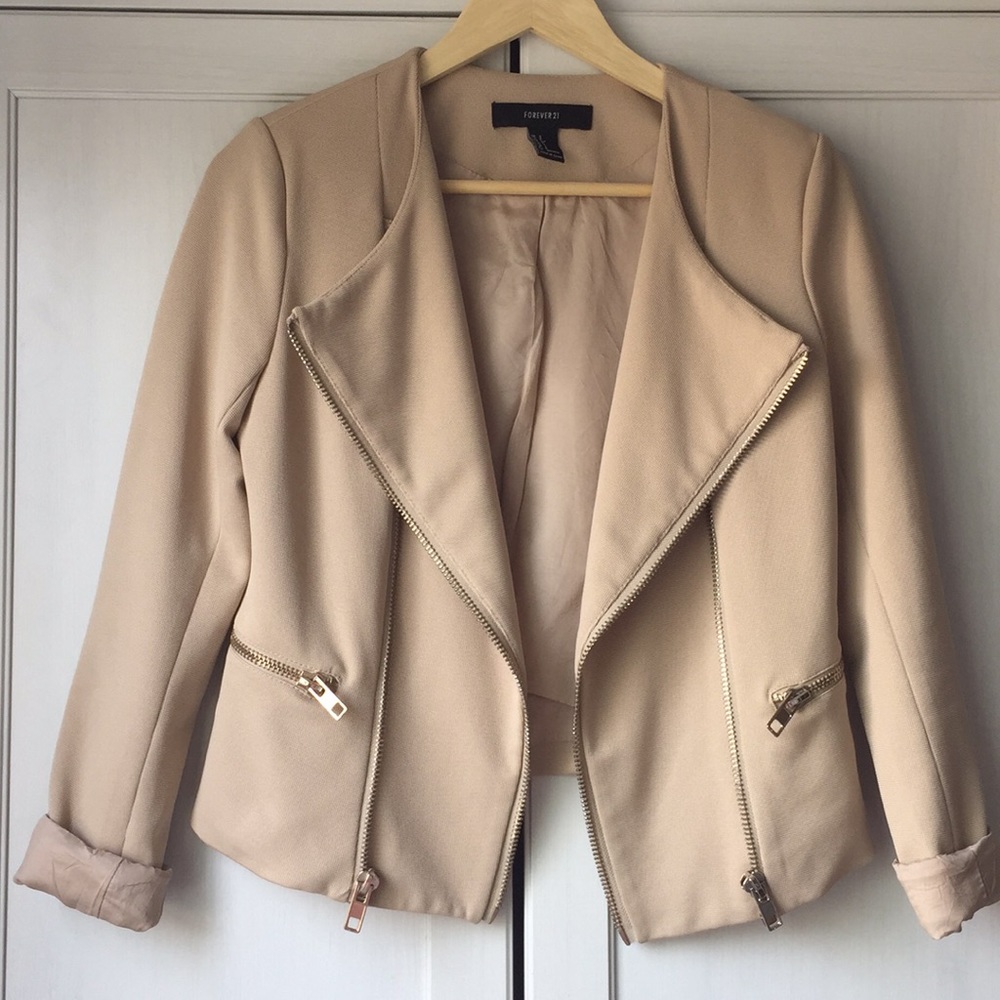 Forever 21 Tan Blazer